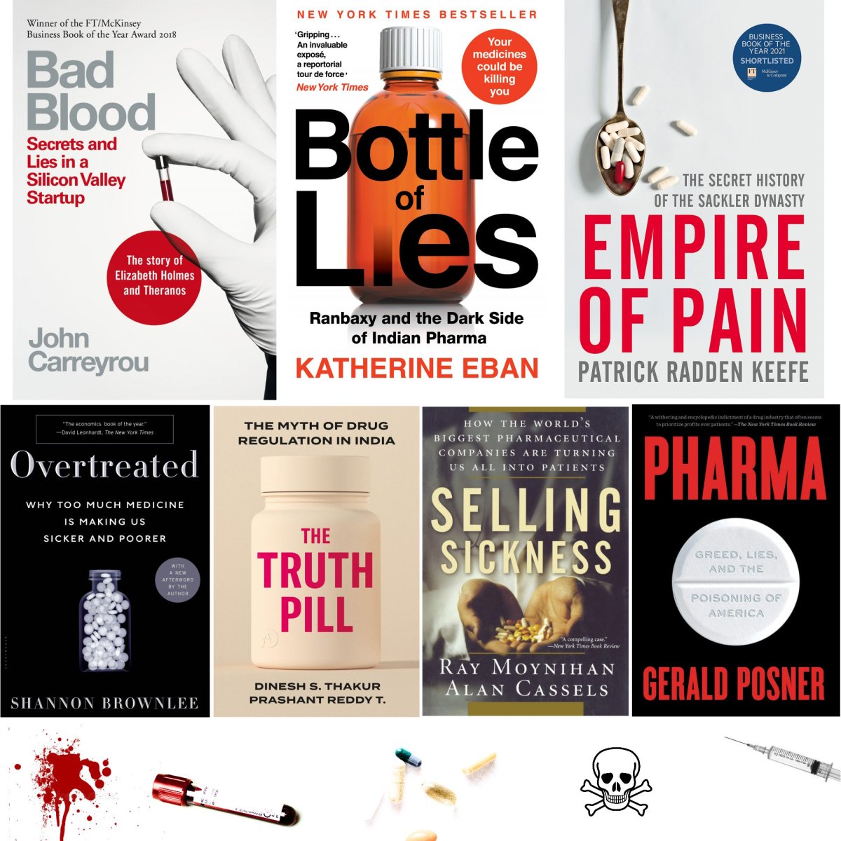 Bad Medicine: The 7 Books That Took On Big Pharma