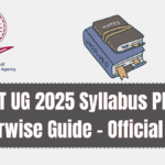 CUET UG 2025 Syllabus PDF & Chapterwise Guide – Official Update