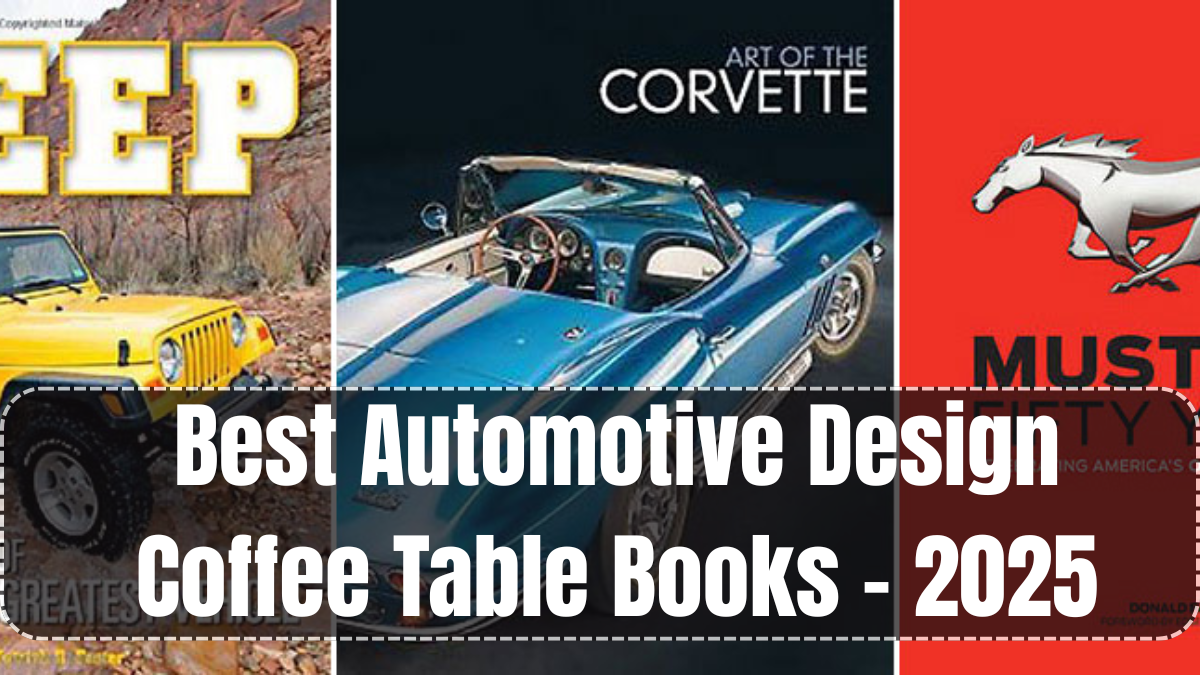 Best Automotive Design Coffee Table Books – 2025