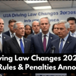 USA Driving Law Changes 2025 – New DMV Rules & Penalties Announced