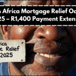 South Africa Mortgage Relief October 2025 – R1,400 Payment Extension