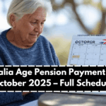 Australia Age Pension Payment Dates October 2025 – Full Schedule