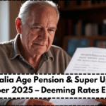 Australia Age Pension & Super Update September 2025 – Deeming Rates Explained