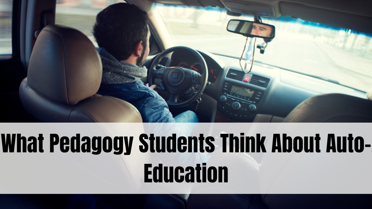 What Pedagogy Students Think About Auto-Education