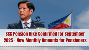 SSS Pension Hike Confirmed for September 2025 – New Monthly Amounts for Pensioners