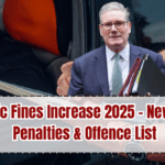 UK Traffic Fines September 2025 – New Driving Penalties & Offence List