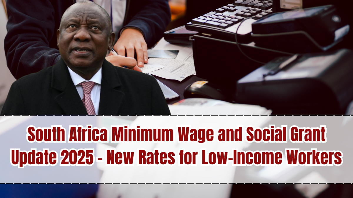 South Africa Minimum Wage and Social Grant Update 2025 – New Rates for Low-Income Workers