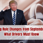 US Driving Rule Changes from September 2025 – What Drivers Must Know