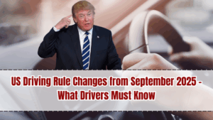 US Driving Rule Changes from September 2025 – What Drivers Must Know