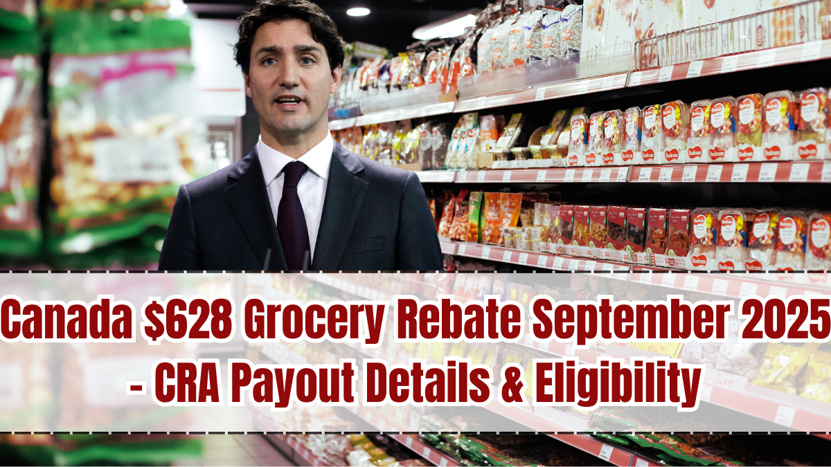 Canada $628 Grocery Rebate September 2025 – CRA Payout Details & Eligibility