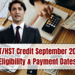 Extra GST/HST Credit September 2025 – CRA Eligibility & Payment Dates