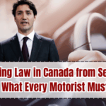 New Driving Law in Canada from September 2025 – What Every Motorist Must Know