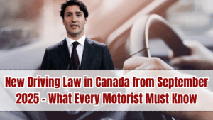 New Driving Law in Canada from September 2025 – What Every Motorist Must Know