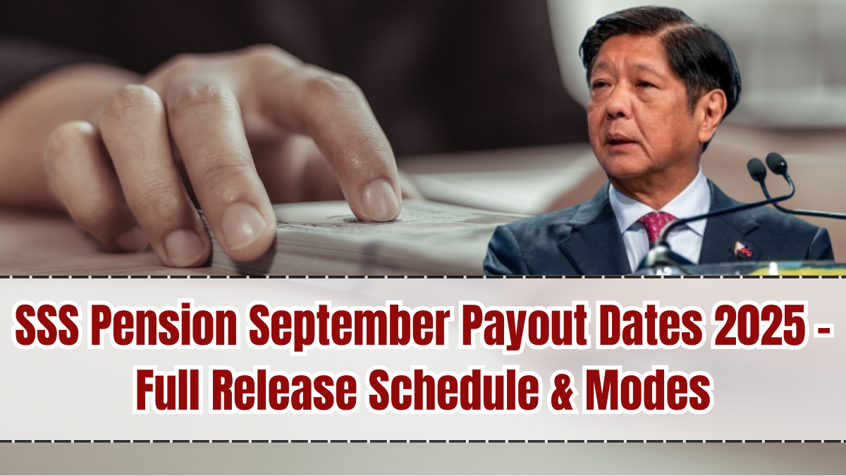 SSS Pension September Payout Dates 2025 – Full Release Schedule & Modes