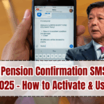 New SSS Pension Confirmation SMS System 2025 – How to Activate & Use