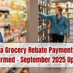 Canada Grocery Rebate Payment Dates Confirmed – September 2025 Update