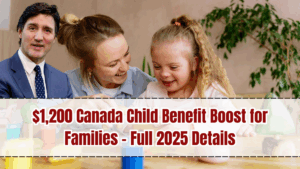 $1,200 Canada Child Benefit Boost for Families – Full 2025 Details