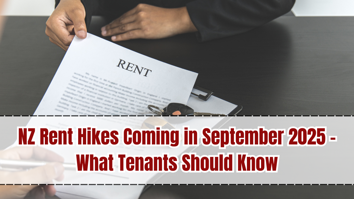 NZ Rent Hikes Coming in September 2025 – What Tenants Should Know