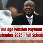 SASSA Old Age Pension Payment Dates September 2025 – Full Schedule