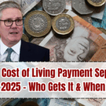 UK £250 Cost of Living Payment September 2025 – Who Gets It & When