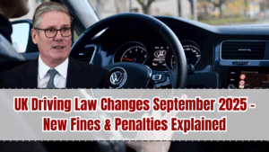 UK Driving Law Changes September 2025 – New Fines & Penalties Explained