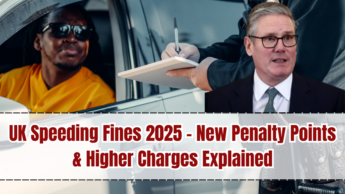 UK Speeding Fines 2025 – New Penalty Points & Higher Charges Explained