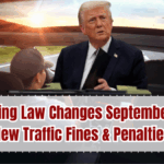 USA Driving Law Changes September 2025 – New Traffic Fines & Penalties
