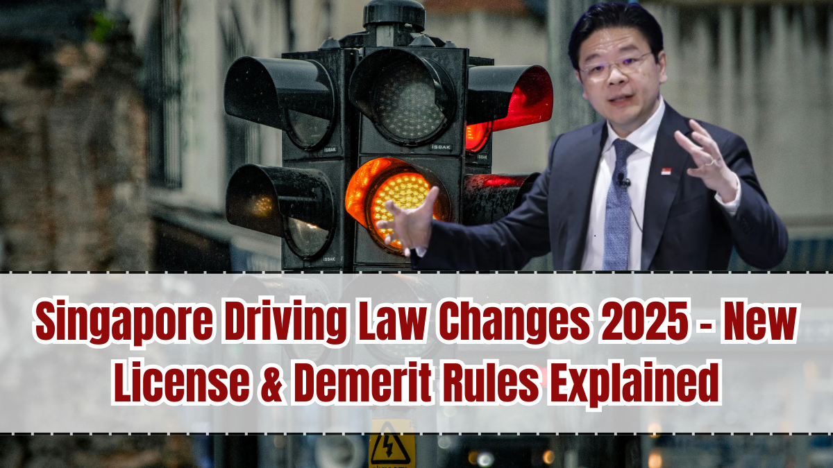 Singapore Driving Law Changes 2025 – New License & Demerit Rules Explained