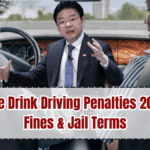 Singapore Drink Driving Penalties 2025 – New Fines & Jail Terms