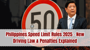 Philippines Speed Limit Rules 2025 – New Driving Law & Penalties Explained