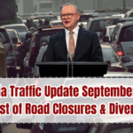 Australia Traffic Update September 2025 – Full List of Road Closures & Diversions