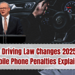 Australia Driving Law Changes 2025 – Higher Mobile Phone Penalties Explained