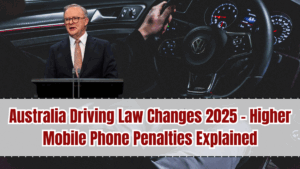 Australia Driving Law Changes 2025 – Higher Mobile Phone Penalties Explained