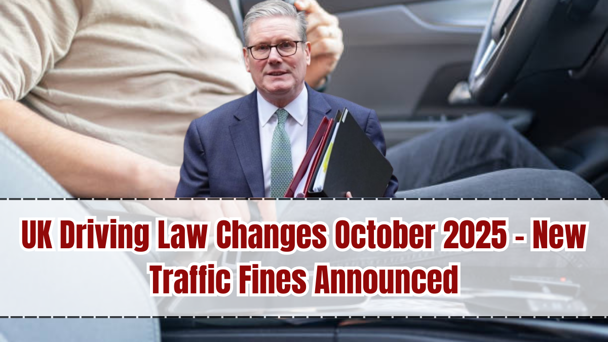 UK Driving Law Changes October 2025 – New Traffic Fines Announced