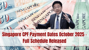 Singapore CPF Payment Dates October 2025 – Full Schedule Released