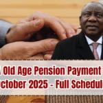 SASSA Old Age Pension Payment Dates October 2025 – Full Schedule