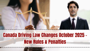 Canada Driving Law Changes October 2025 – New Rules & Penalties