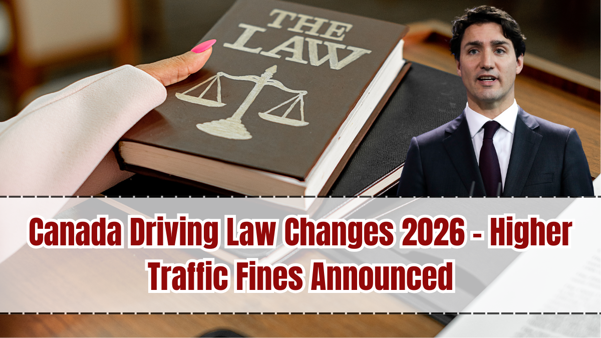 Canada Driving Law Changes 2026 – Higher Traffic Fines Announced