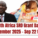 South Africa SRD Grant Dates September 2025 – Sep 22 to 28
